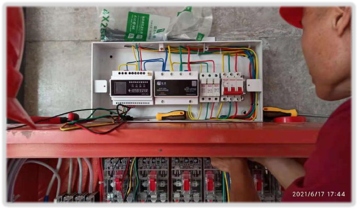 成都万科高新工地智慧安全用电安装项目
